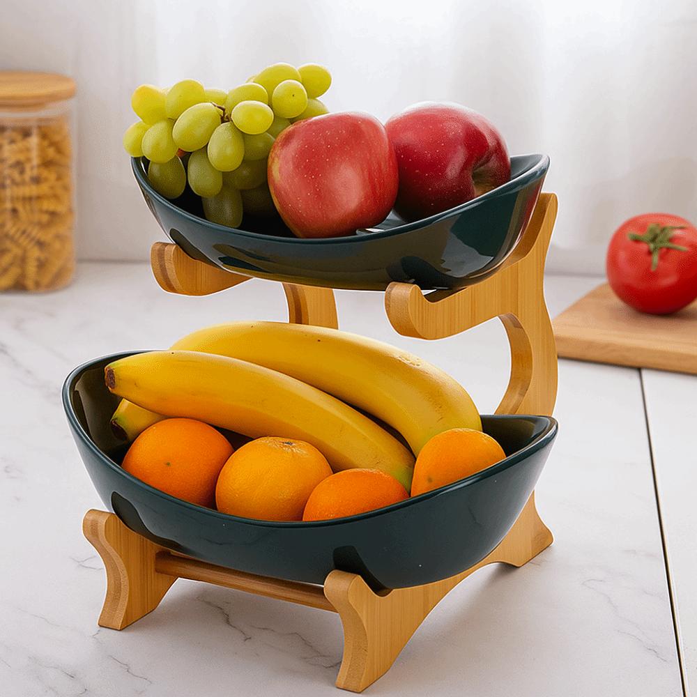 Modern Style Fruit Plate Plastic Material Candy Dish Cake Stand Cake Stand  Snack Serving