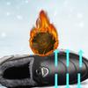 New Outdoor Winter Men's Snow Boots Warm Plush Walking Boots Men's Loafers Office Shoes Hiking Non-slip Rubber Men's Work Boots