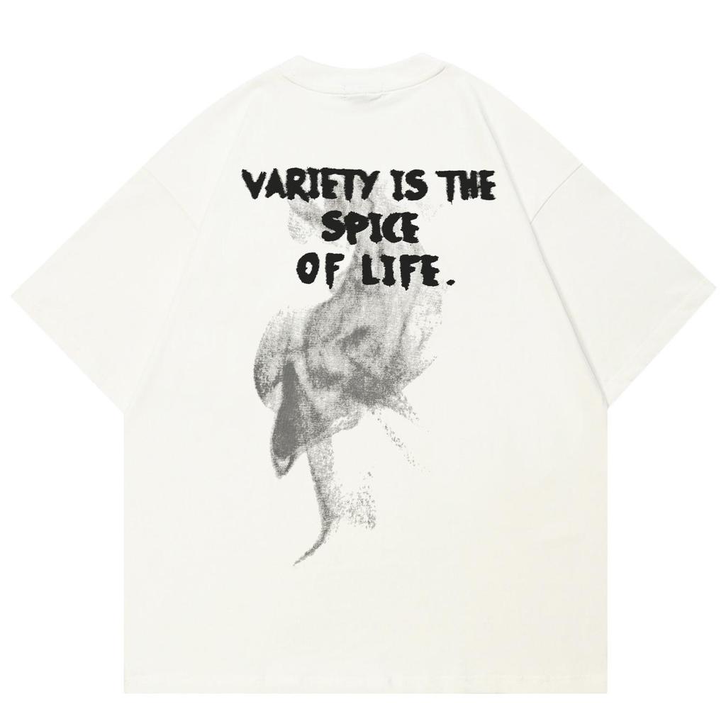Streetwear Both Sides Anime Graphic T-Shirt Cotton Tshirt Unisex Tops Tees Summer Short Sleeves T Shirt