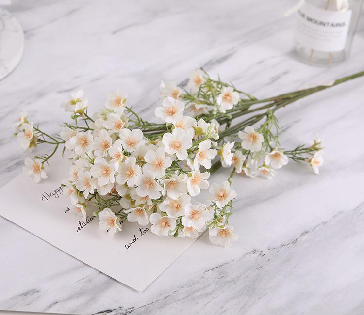 Baihua Bang Koreanischer Stil Schleierkraut Künstliche Blumen für Heimdekoration