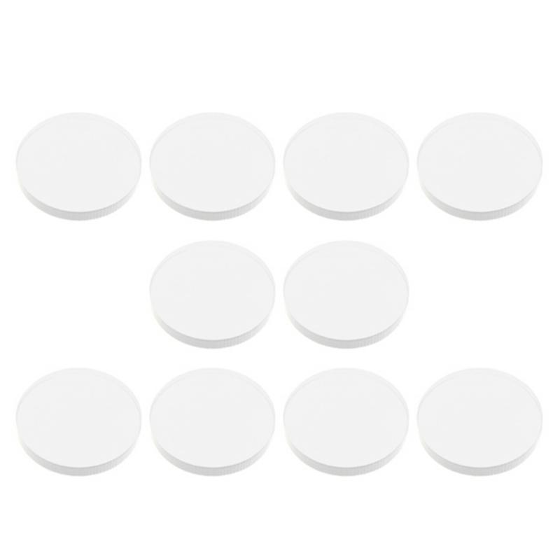 

10Pcs Clear Acrylic Billiard Pool Cue Tips Cue Pool Stick Tip Billiard Snooker Cue Stick Tip Billiard Cue Accessories прозорий