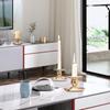 Elegant European Metal Candlestick for Scented Candles - Christmas Retro Design