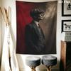 Thomas Shelby Wall Tapestry Aesthetic Wall Hanging Printed Fabric Blanket Decorative Tapestries for Bedroom Living Room Home Decor