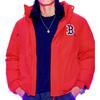 New MLB Down Jackets Men's Red 3ADJB1126-43RDS