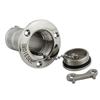 Marine Hardware 316 Stainless Steel Deck Filler Fill Fuel Gas Diesels Water Waste Caps Accessories Yacht
