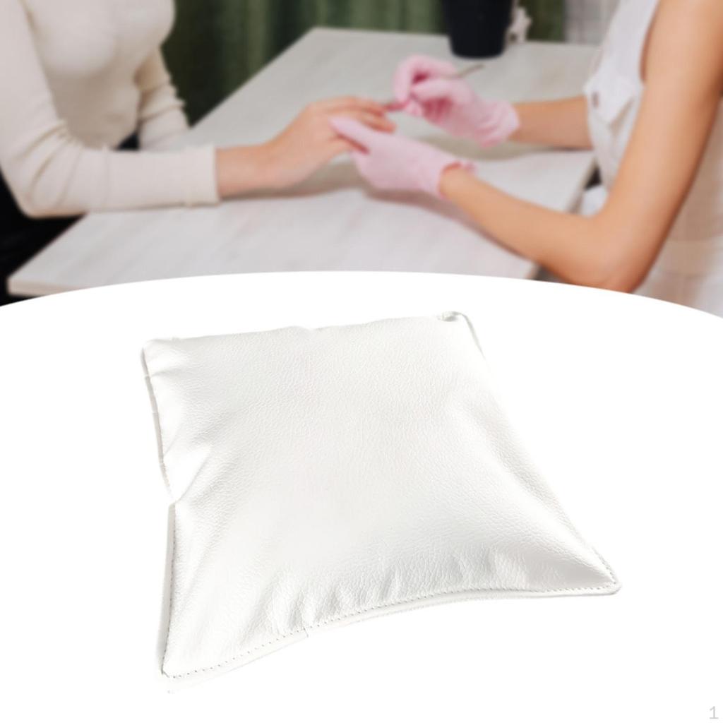 Arm Rests for Elbows, Elbow Pad Cushion, Comfortable Nail Supplies, Desk Station, PU Leather Hand
