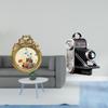 Antique Camera Frame Resin Ornament Vintage Picture Display Round European Desktop Wall Showcase