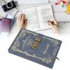 Password Book Multipurpose Portable Fashionable Exquisite Europn   Vintage Lock Diary for Writing