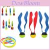 Interactive Swimming Pool Diving Toy Rings And Torpedo Set For Children Age 3 To 6
