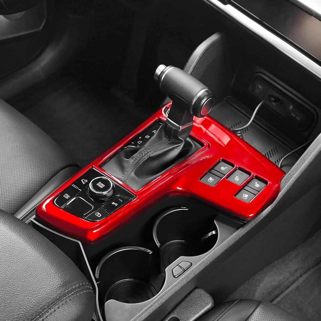 Central Gear Shift Panel Cover Center Control Cover Trim Manual Gear Shift Panel Cover Compatible with Sportage 2023-2025 Accessories[Fuel Versions]