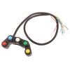Modified Motorcycle Function Switch With Five Major Function Switches And Self Locking Automatic Return Switch Headlights