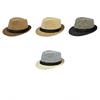 Straw Beach Hat Straw Fedora Hat Straw British Style Panama Hat Straw Panama