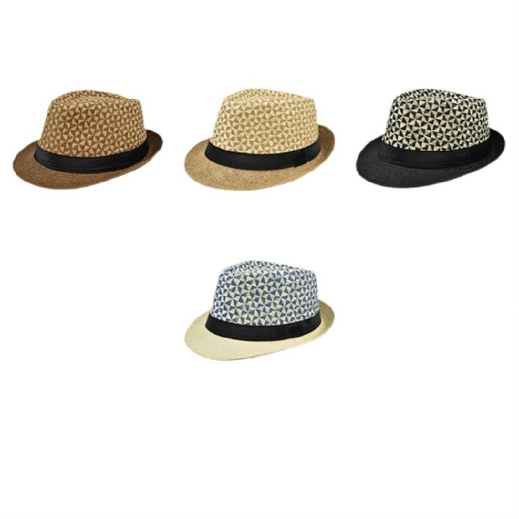 Straw Beach Hat Straw Fedora Hat Straw British Style Panama Hat Straw Panama