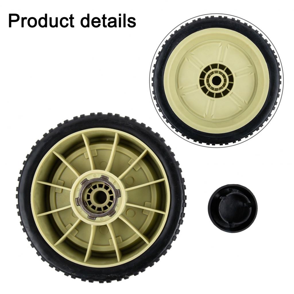 Traction Enhanced Wheels for HRJ216 HR215 HR196 Lawn Mowers Install Easily