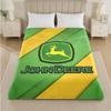 john deere Print Flannel Blanket Cozy Lightweight Plush Throw Blanket For Bed Sofa Household Use