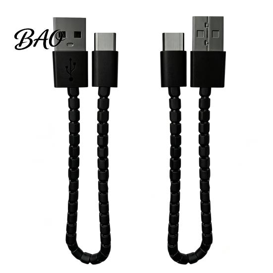 Calming Gadgets for Focus 3D Printed Imitation USB Cable Fidget Toy, Flexible Articulated Relaxation Toys Desk Stress Relief Sensory Toy Office