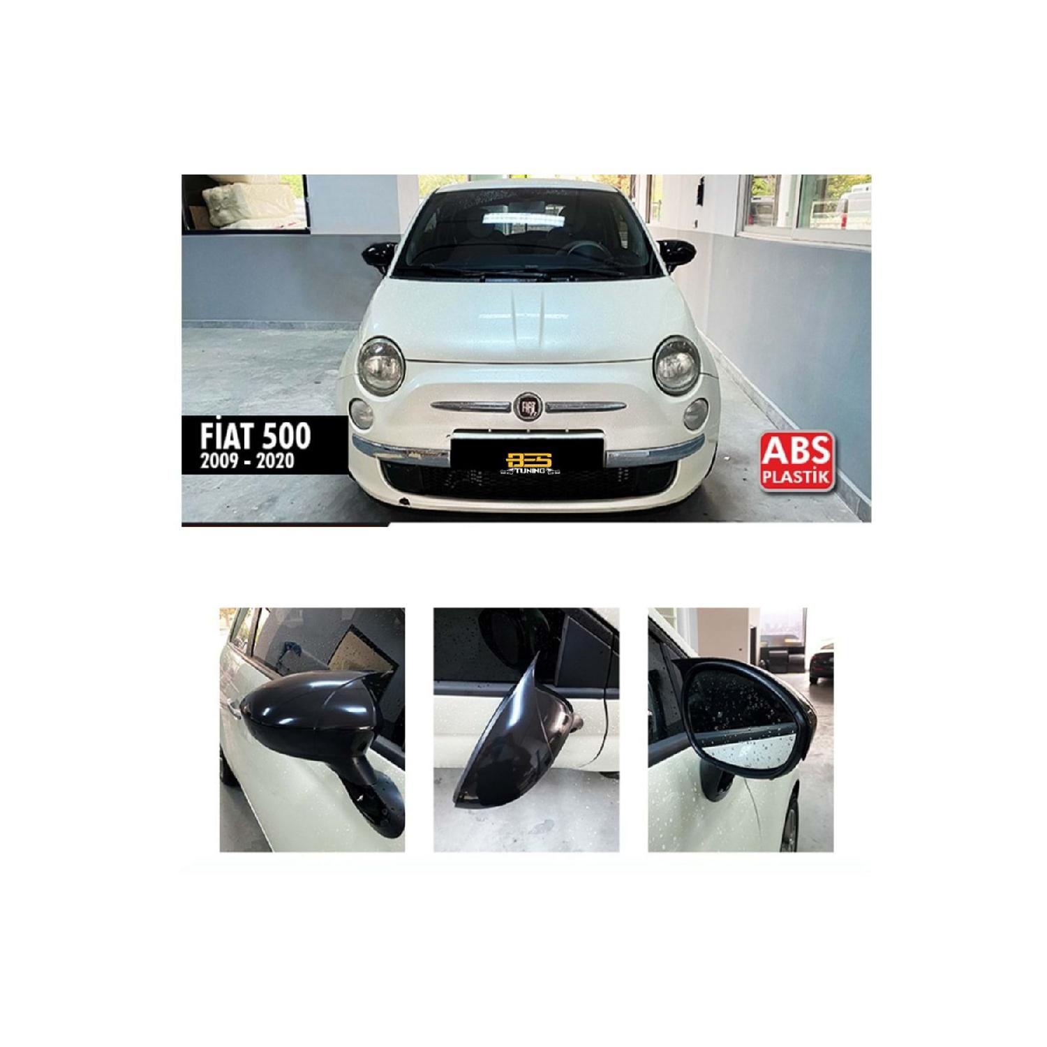 

Для Fiat 500 Batman Bat Зеркальный чехол для фортепиано, черный/после 2014 года