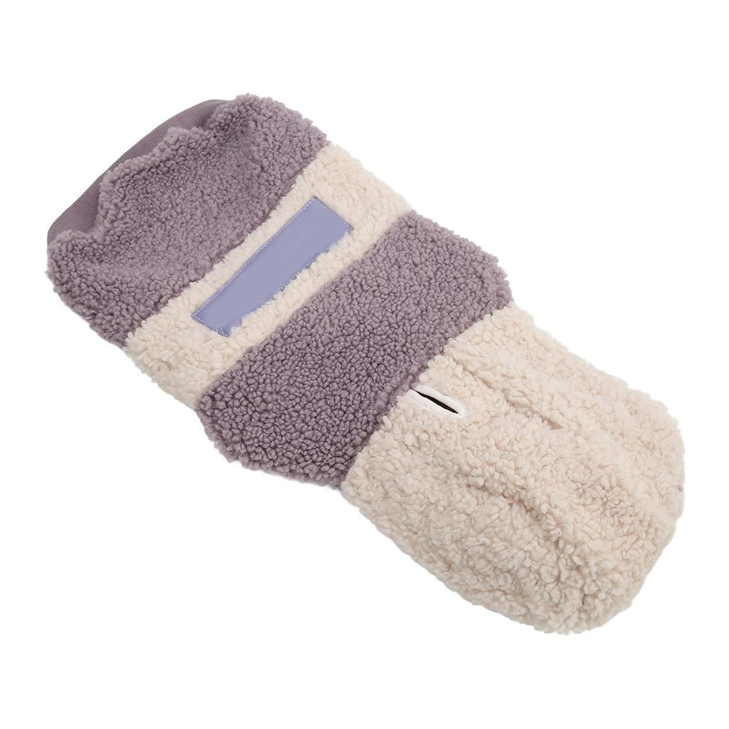 Dog Winter Clothes Soft Skin Friendly Cute Hooded Dog Warm Coat Apparel for Small Medium Large Pet XS