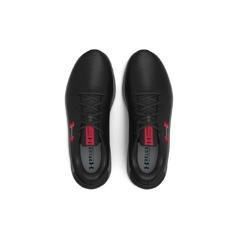 Under Armour Pursuit Charged Sports Comfort Fabric Low Top Casual Running Shoes Men Black 3025846-001