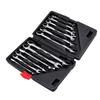 New 12pcs Ratchet Socket Wrench Set Car Repair Tool Ratchet Torque Wrench Combo Kit 8-19mm Ratchet Wrench Tool Hand Tool