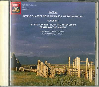 CD SMETANA STRING QUARTET - Angel Masterpiece Library 67 HCD1563 EMI Japan Classical Used