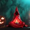 Magically Wizard Themed Figurine Tealight Candleholder Perfect Gift For Halloween Birthdays Holiday Resins Craft Ornament