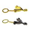 Western Charm Alloy Spur Keychain Vintage Equestrian Gift Bag Hanging Decoration For Cowboy Enthusiasts
