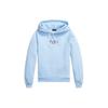 Polo FW22 Hoodie met Geborduurd Logo Lange Mouwen Sweatshirt Dames sweatshirt Blauw WMPOKNINFB20347-400
