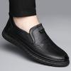 Men Classic Dress Shoes Business Soft Sole Large Size Loafers Leather Man Casual Summer Men'S Driving Shoes Walking Moccasins