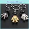 Unique Alloy Astronaut Keychain Cute Space Design For Car And Bag Decoration