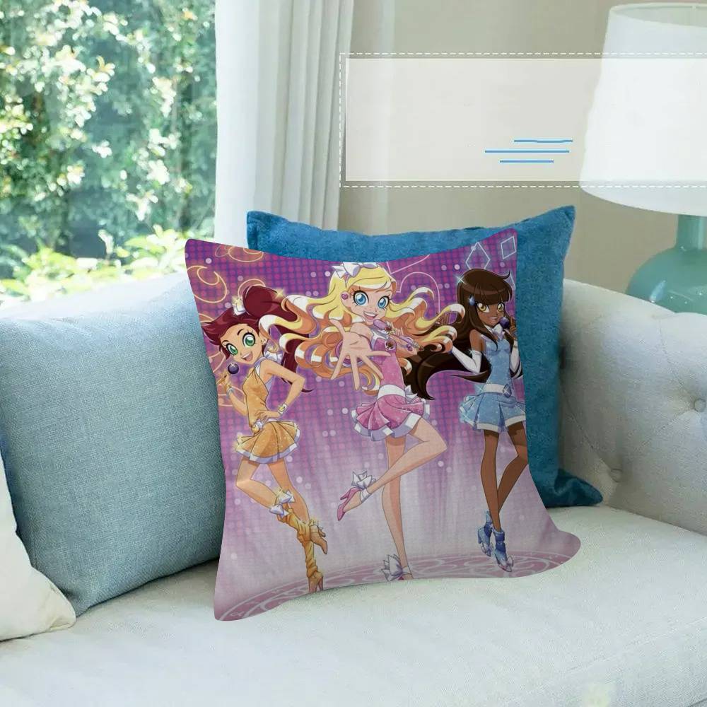 LoliRock Cartoon Anime  Maple Design Cushion Cover Happy Autumn Harvest decor Holiday Decorati Pillow Cover