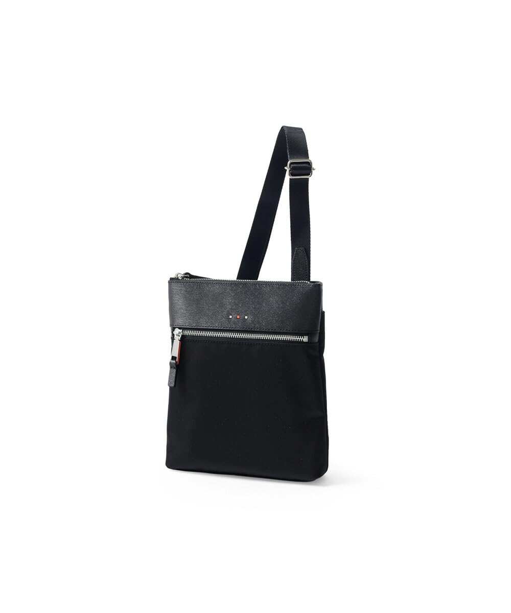 

[ISIT] Мини-сумка-ампула через плечо, Мужская, Компактная, Сделано в Японии, Нет. 959101 (черный)