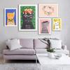 Abstract Catlo Painting Pablo Cat Print On Canvas Posters Picatso Dancing Van Gogh Cats Wall Pictures For Living Room Home Decor