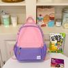The schoolbag has high value, sweet, fresh and cute printing back, and the leisure and large capacity of junior high school students.