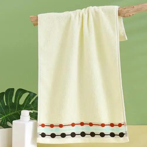 

2025 Autumn Soft Cotton Hand Face Bath Towel for Adult Soft Absorbent Quick-drying Towel Bathroom Shower Towel Sets for Sports