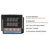 BERM PID Thermostat Digital einstellbare Anzeige Temperaturregler Schalter 220V