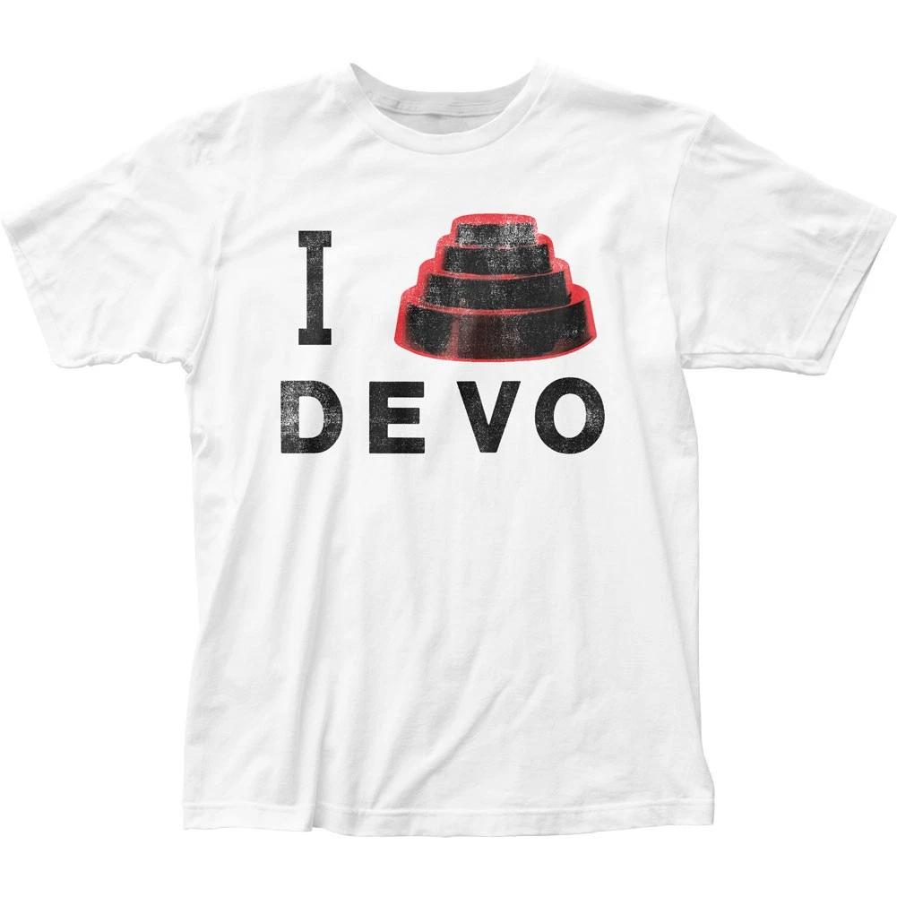 Devo I Dome DEVO Mens T Shirt Music Classic Concert Rock Band Tee New White L