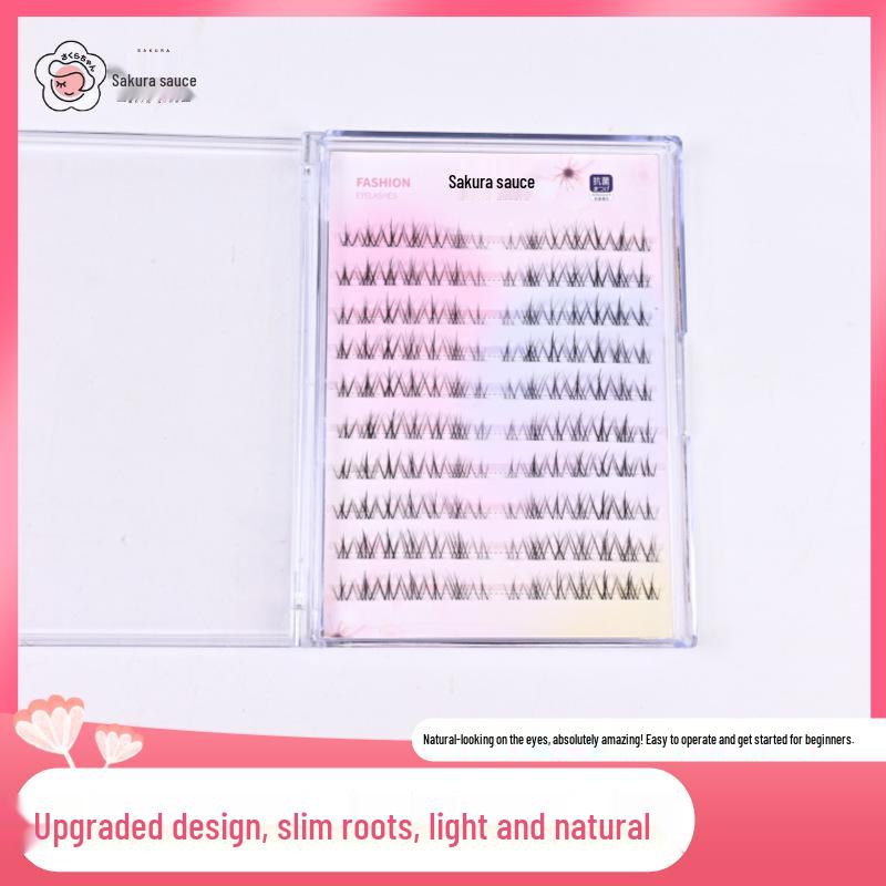 Sakura Fairy Lashes: Large, Natural, Lively Beginner Clusters
