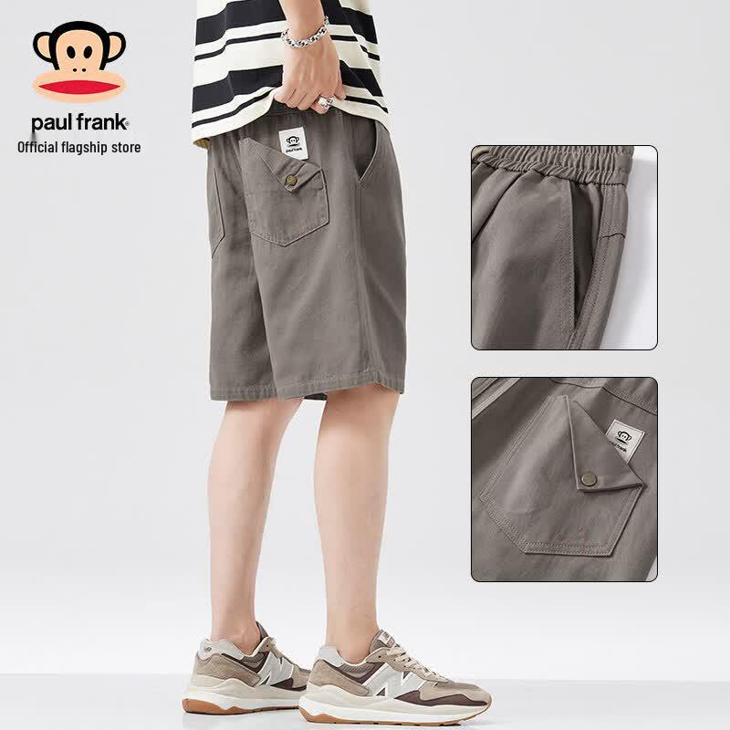 paul frank Men's Lightweight Summer Cargo Shorts