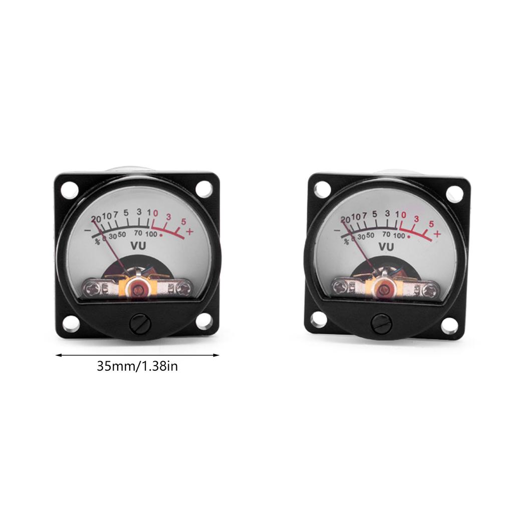 Preamp and VU Meter Set Power Amplifier VU Meter Head with Front Driver Module Board and Connection Cable