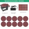 3-In-1 Small Electric Sanding Machine Household DIY High Speed Orbital Sander Portable Desktop Sharpening Tool