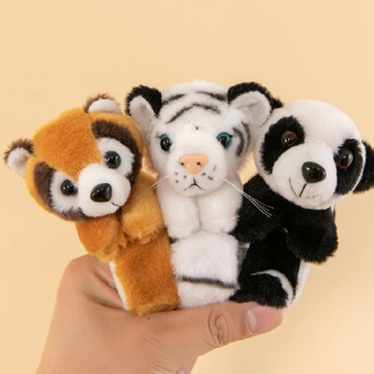 Handmade Stuffed Animal Wristband Comfortable Wear Bracelet Slap Band Stylish Plush Wrist Accessory for Kids Event