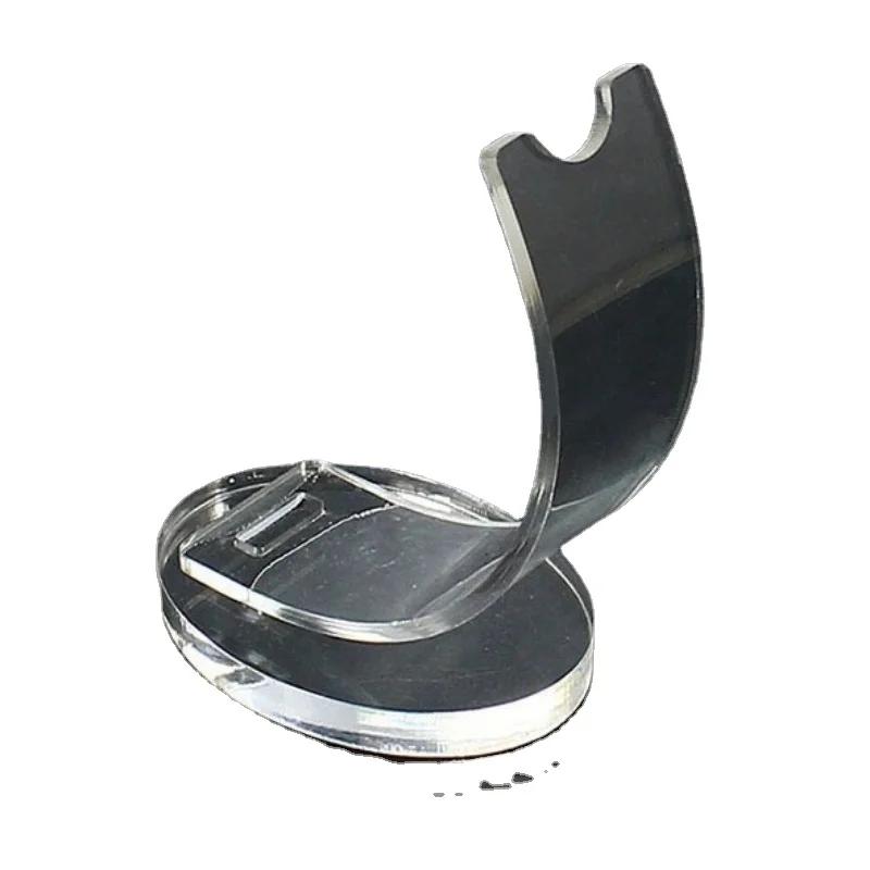 2pcs Acrylic Pen Display Stand Black Color Pencil Display Holder Makeup Brush Holder