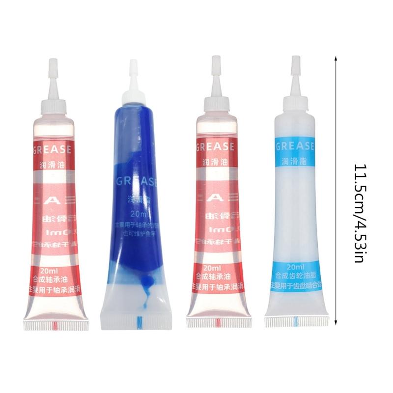 Fishing Reel Care Combo Fishing Reel Oil Grease Kit for Fishing Reel Maintenance Spinning Reel & Bearing Maintenance Oil