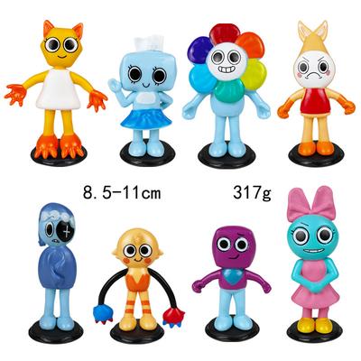 Dandys World Figures Shrimp Sprout Goob Pebble Vee Tisha Glisten Shelly Figure Toy Cake Decor