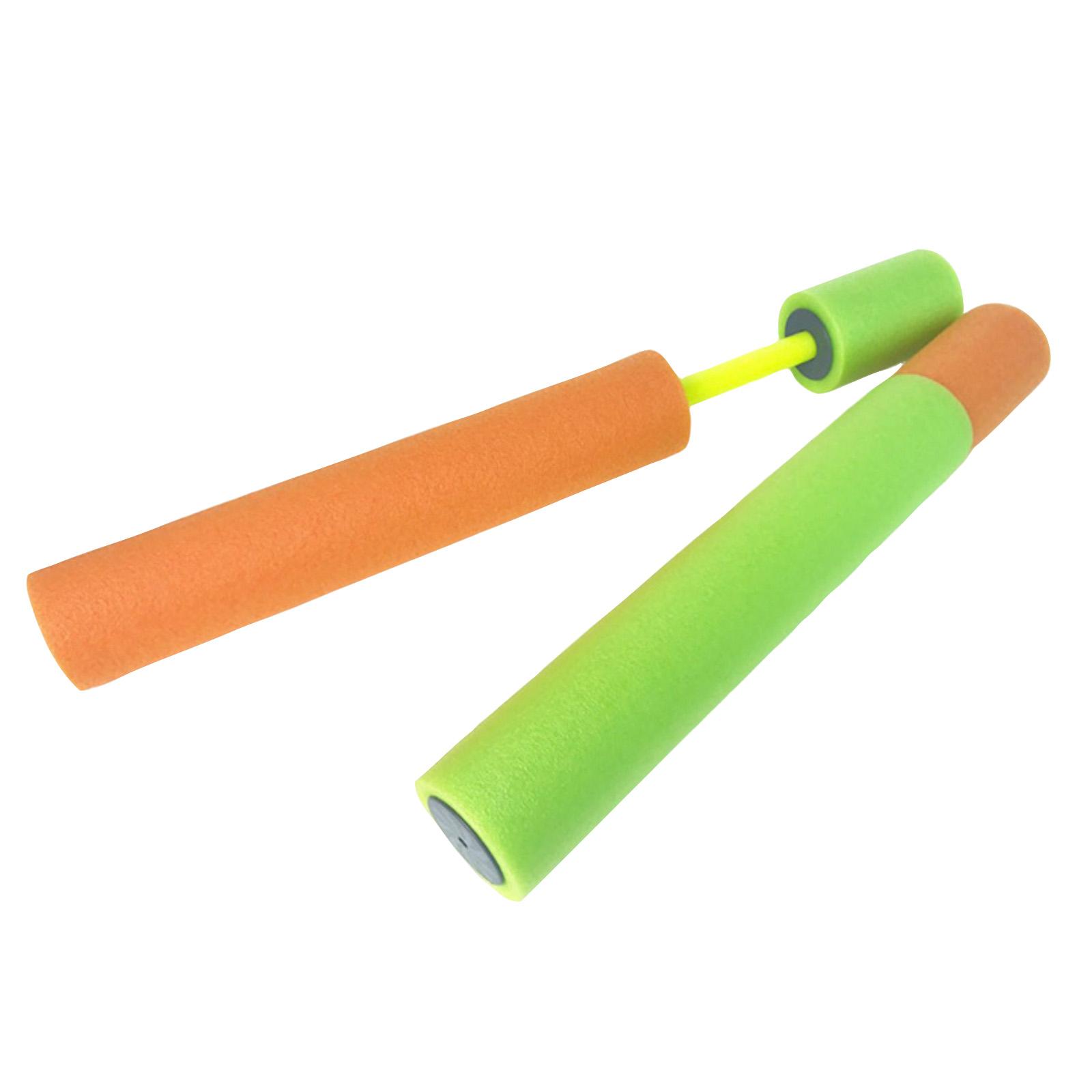 

33cm Foam Water Gun High Pressure Pull-Back Water Shooter Toy EVA Foam Water Cannon Outdoor Water Play Toy for Kids and Adults One Size зелёный