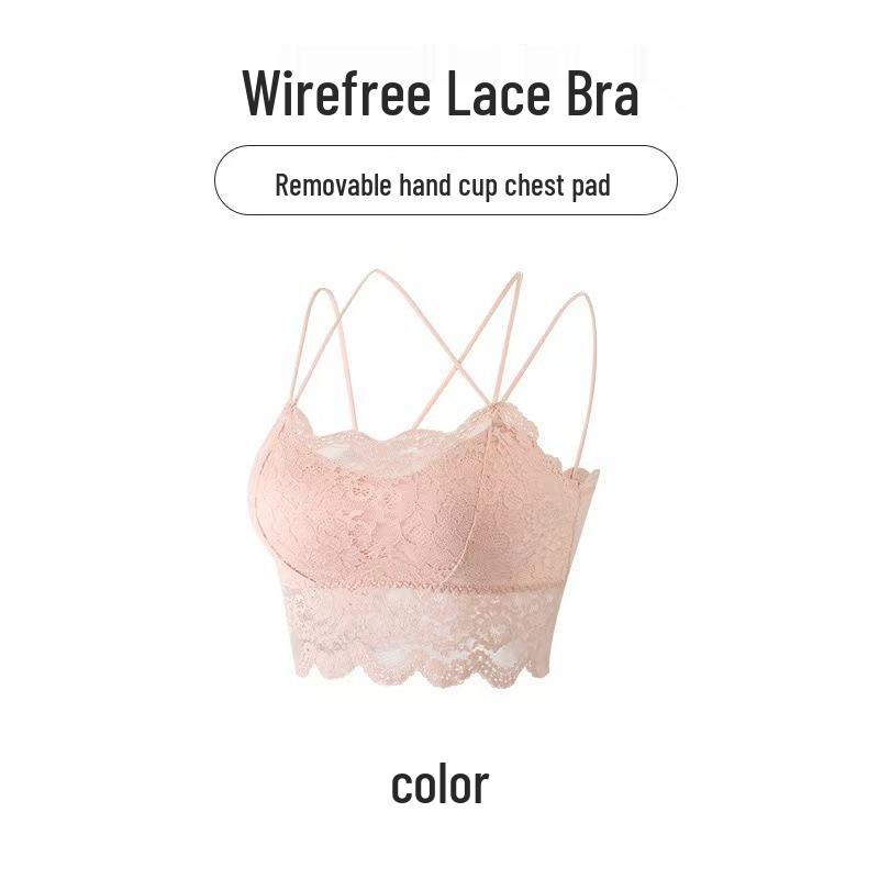 Women's Sexy Lace Camisole Tank Top with Chest Pad, Plus Size, Breathable for Summer, Outer and Inner Wear.