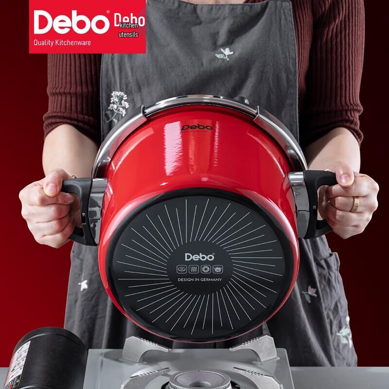 Garnek ciśnieniowy Debo 22cm Ceramiczno-Stalowy Himalajski