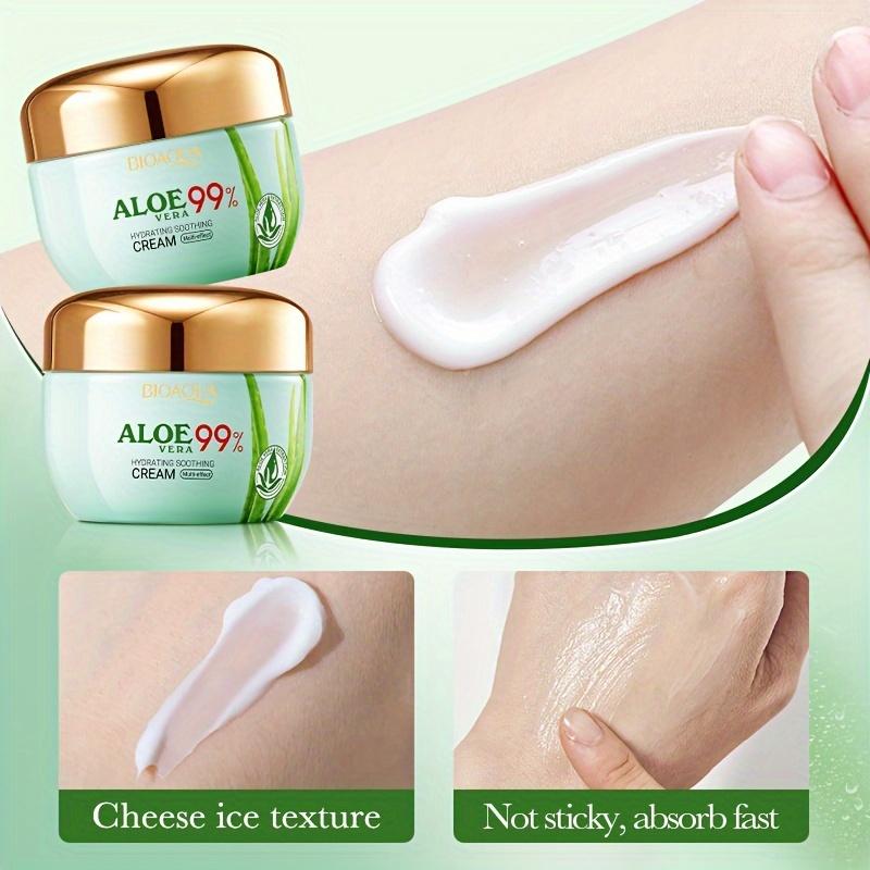 Aloe Vera Moisturizing Facial Cream Hydrating Soothing Face Cream Face Skin Care