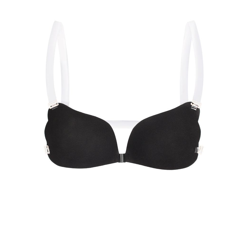 Nipple Cover Invisible Bra Lingerie Women Push Up Silicone Wedding Sticky Reusable Transparent Straps Backless Bikini